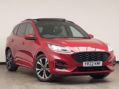 Red Used 2022 Ford Kuga ST-Line X SUV | £20,498 (Fair price)