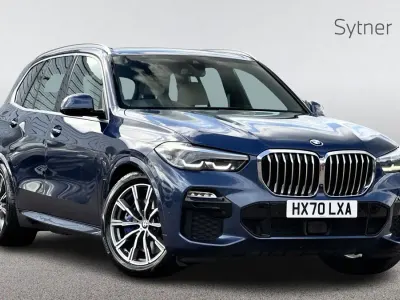 Usado BMW X5 M Sport 394 HP (289 kW) 2020 Azul SUV