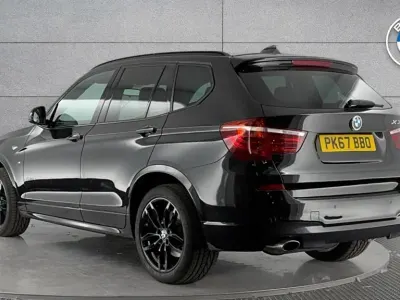 Used BMW X3 M Sport 190 HP (139 kW) 2017 Black SUV