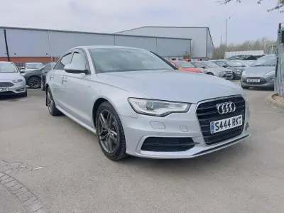 Used Audi A6 S-Line 174 HP (127 kW) 2013 Silver Sedan