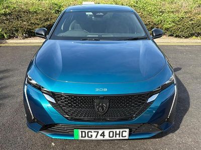 Blue Used 2024 Peugeot e-308 GT Hatchback | £27,495