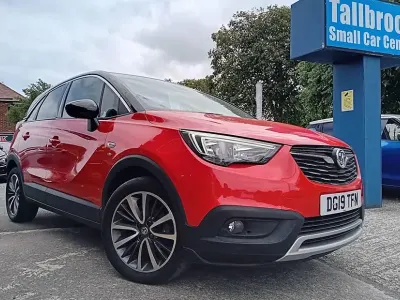 Used Vauxhall Crossland X Elite 99 HP (72 kW) 2019 Red SUV