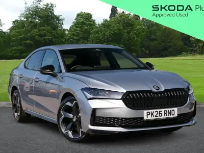 New Skoda Superb SportLine 150 HP (110 kW) 2026 Silver Hatchback
