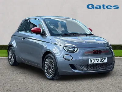 Used Fiat 500e Red 86 kW (118 HP) 2023 Grey Hatchback