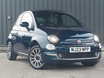 Used Fiat 500C Dolcevita 70 HP (51 kW) 2023 Blue Cabriolet