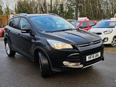 Used Ford Kuga Titanium 150 HP (110 kW) 2015 Black SUV
