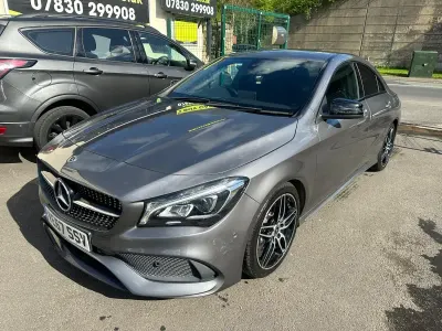 Used Mercedes CLA220 AMG line 177 HP (130 kW) 2017 Grey Sedan