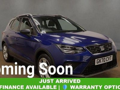 Used Seat Arona FR 115 HP (84 kW) 2020 Blue SUV