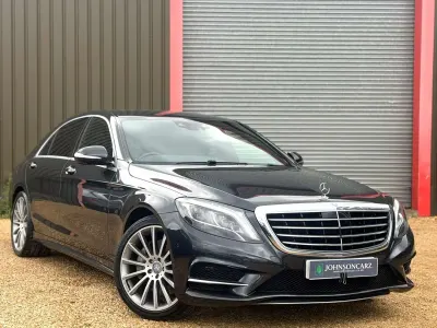 Used Mercedes S350L AMG line 2015 Black Sedan