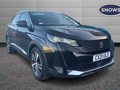 Black Used 2021 Peugeot 5008 Allure Premium SUV | £16,165 (Fair price)
