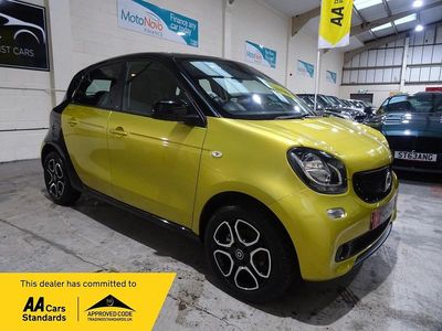 Yellow Used 2015 Smart ForFour Premium Hatchback | £5,250 (Fair price)
