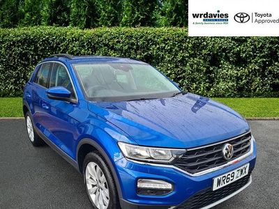 Blue Used 2019 VW T-Roc SE SUV | £12,995 (Fair price)