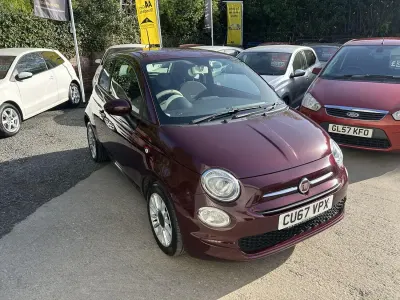 Occasion Fiat 500 Pop Star 69 ch (50 kW) 2017 Rouge Citadine
