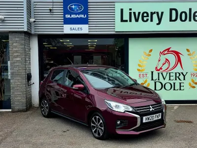 Used Mitsubishi Mirage Edition 78 HP (57 kW) 2020 Mauve/purple Hatchback