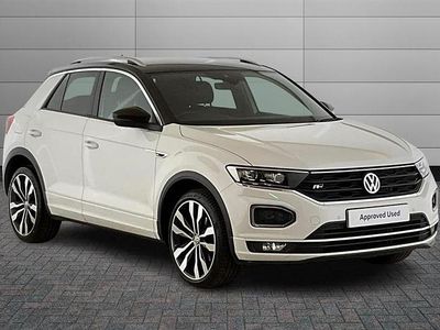 Used VW T-Roc R-line 150 HP (110 kW) 2018 White SUV