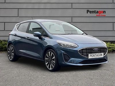 Używany Ford Fiesta Titanium X 125 KM (91 kW) 2023 Niebieski Hatchback