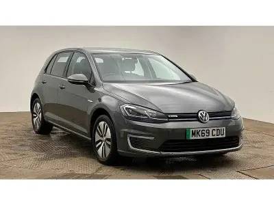 Usado VW e-Golf 99 kW (135 HP) 2019 Cinzento Citadino