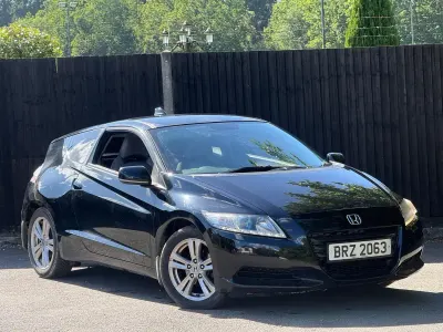 Used Honda CR-Z Hybrid 2010 Black Coupe