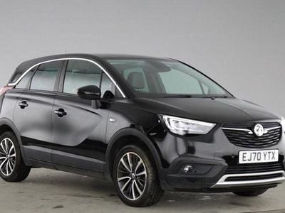 Used Vauxhall Crossland X Elite 130 HP (95 kW) 2020 Black SUV