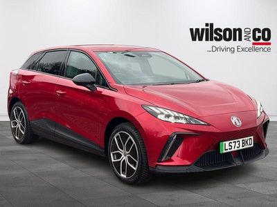 Used MG MG4 EV Trophy 150 kW (204 HP) 2023 Red Hatchback