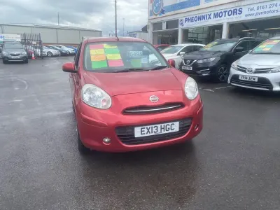 Used Nissan Micra Acenta 2013 Red Hatchback