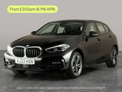 Used BMW 118 Sport Line 136 HP (100 kW) 2022 Black Hatchback