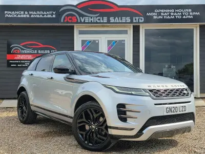 Used Land Rover Range Rover evoque HSE Dynamic 2020 Silver SUV