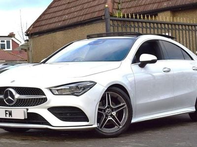 Used Mercedes CLA180 AMG Line Premium Plus 136 HP (100 kW) 2020 White Sedan