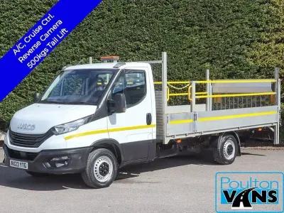 Begagnad Iveco Daily 136 HK (100 kW) 2023 Vit Cab
