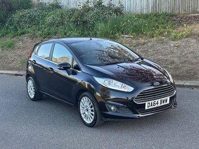 Usado Ford Fiesta Titanium 2014 Preto Citadino