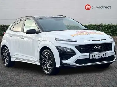 Second-hand Hyundai Kona N Line 120 CP (88 kW) 2022 Alb SUV