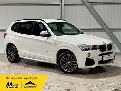 White Used 2017 BMW X3 M Sport SUV | £15,495 (Fair price)