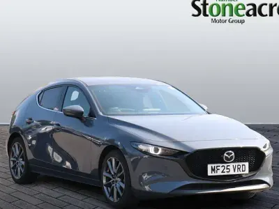 Used Mazda 3 Exclusive-Line 140 HP (102 kW) 2025 Grey Hatchback