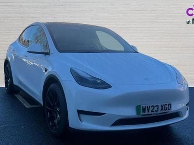 White Used 2023 Tesla Model Y RWD SUV | £23,441 (Fair price)