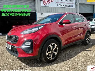 Used Kia Sportage 130 HP (95 kW) 2019 Red SUV