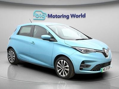 Used Renault Zoe GT-Line 100 kW (136 HP) 2021 Blue Hatchback