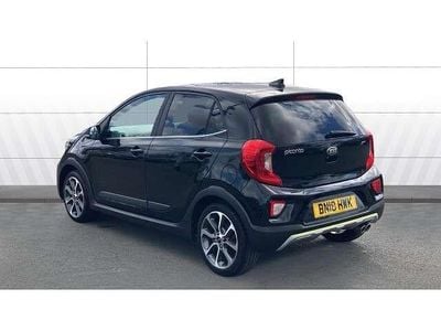 Used Kia Picanto X-Line 83 HP (61 kW) 2018 Black Hatchback