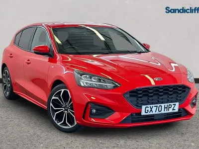 Used Ford Focus ST-Line X 155 HP (114 kW) 2021 Red Hatchback