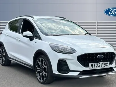 Used Ford Fiesta Active X 101 HP (74 kW) 2023 White Hatchback