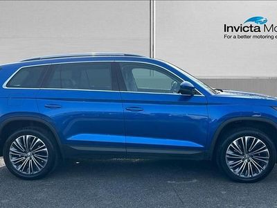 Used Skoda Kodiaq SE L Executive 150 HP (110 kW) 2023 Blue SUV