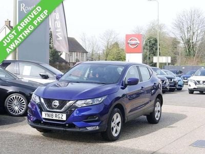 Used Nissan Qashqai Acenta 115 HP (84 kW) 2018 Blue SUV