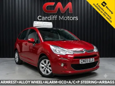 Used Citroën C3 Platinum 82 HP (60 kW) 2015 Red SUV