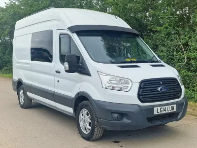 Used Ford Transit 100 HP (73 kW) 2014 White Van