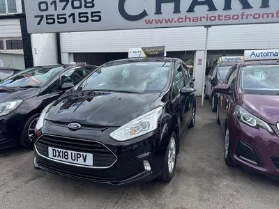 Used Ford B-MAX Zetec 2018 Black MPV
