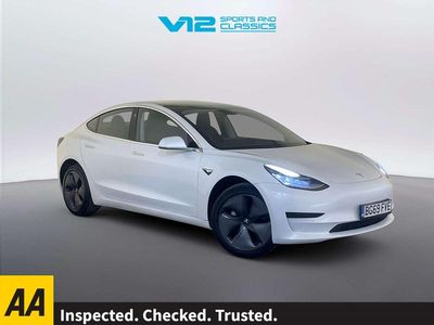 Used Tesla Model 3 Standard Range 177 kW (241 HP) 2019 White Sedan