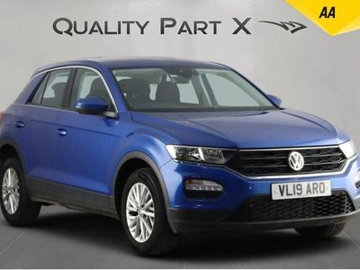Used VW T-Roc S 115 HP (84 kW) 2019 Blue SUV