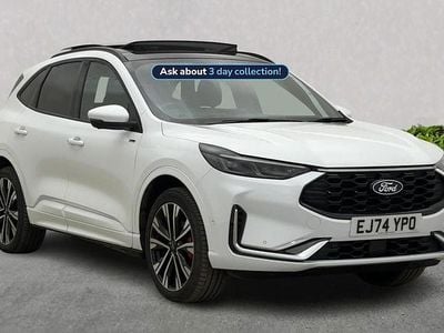 White Used 2024 Ford Kuga ST-Line X SUV | £26,699 (Expensive)