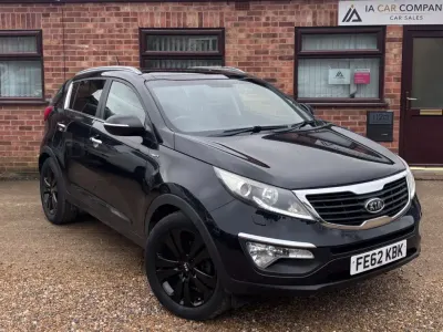 Używany Kia Sportage 134 KM (98 kW) 2012 Czarny SUV