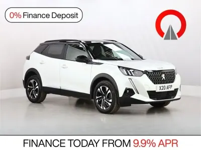 Second-hand Peugeot 2008 GTi 130 CP (95 kW) 2022 Alb SUV