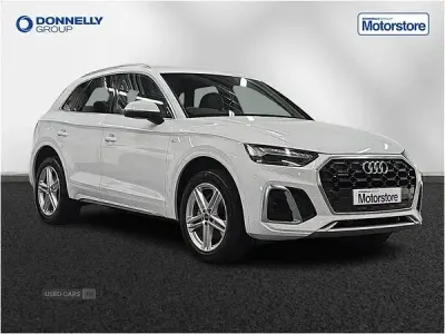 Used Audi Q5 S-Line 204 HP (150 kW) 2023 White SUV